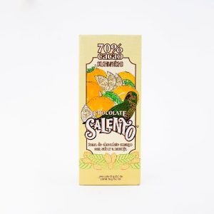 Chocolatina Salento® Sabor a naranja 70% cacao