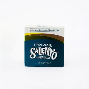 Chocolatina Salento® Premium cacao premium colombiano al 70%