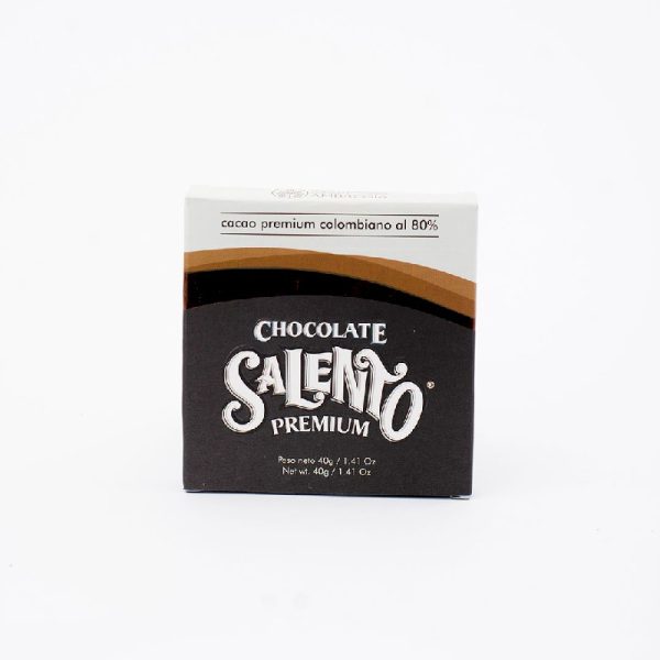 Chocolatina Salento® Premium cacao premium colombiano al 80%